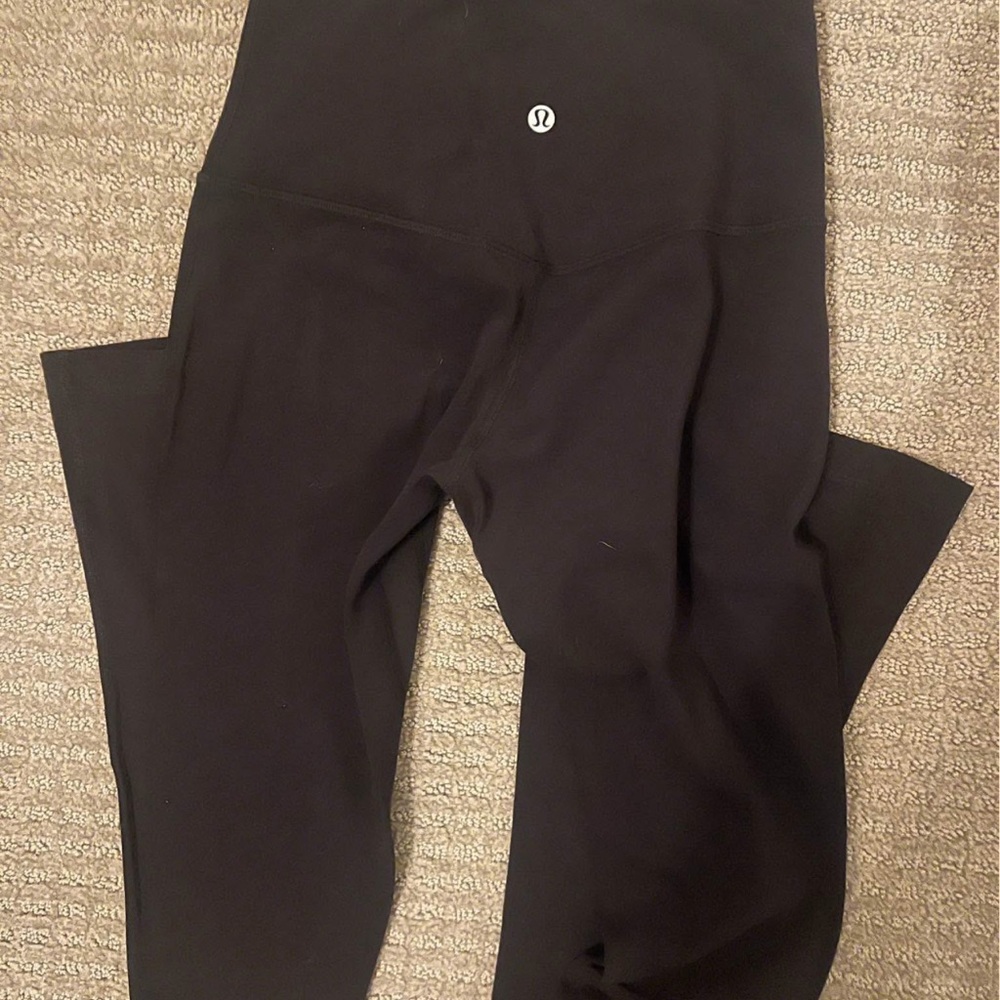 lululemon athletica Women's Align Mini Flare Black Leggings
